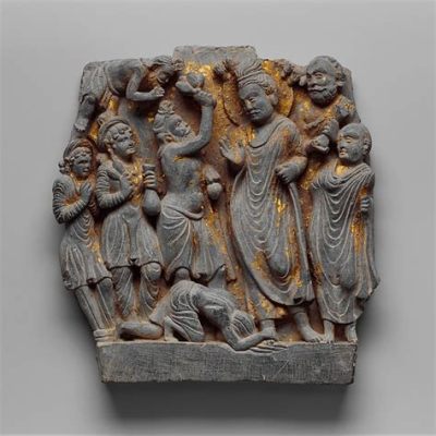  Der verlorene Hirte – Eine mystische Begegnung zwischen Mensch und Tier in der Gandhara-Kunst